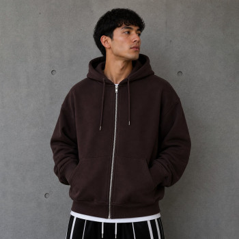 Custom Clothing Manufacturer Heavyweight Pure Cotton Drop Shoulder Hoodies