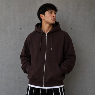 Custom Clothing Manufacturer Heavyweight Pure Cotton Drop Shoulder Hoodies