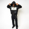 Custom Clothing Manufacturer Digital Printed Distressed Retro Hoodie