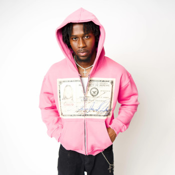 Custom Clothing Manufacturer Digital Printed Distressed Retro Hoodie