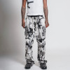 Custom Clothing Manufacturer Heavyweight Digitally Printed Wide-leg pants