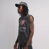 Custom Clothing Manufacturer Washable Distressed Street Sleeveless Vest