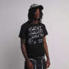 Custom Clothing Manufacturer Washed Distressed Graffiti Print T-shirt