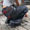 Custom Clothing Manufacturer Heavyweight Double-layer Belted Jeans