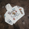 Custom Clothing Manufacturer Graffiti Distressed American-Style Hoodie