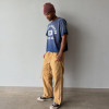 Custom Clothing Manufacturer Acid-Washed Offset Printed T-shirt