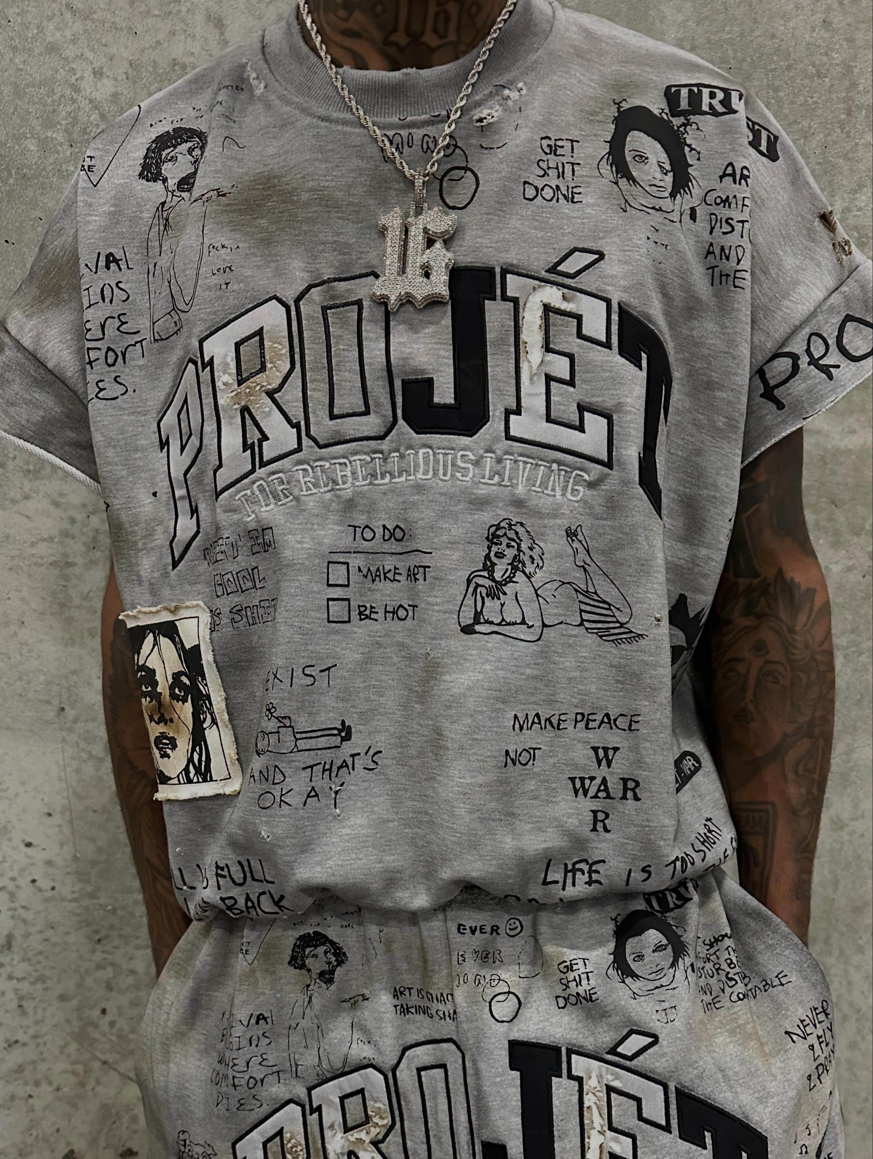 Puff Printing Hoodie