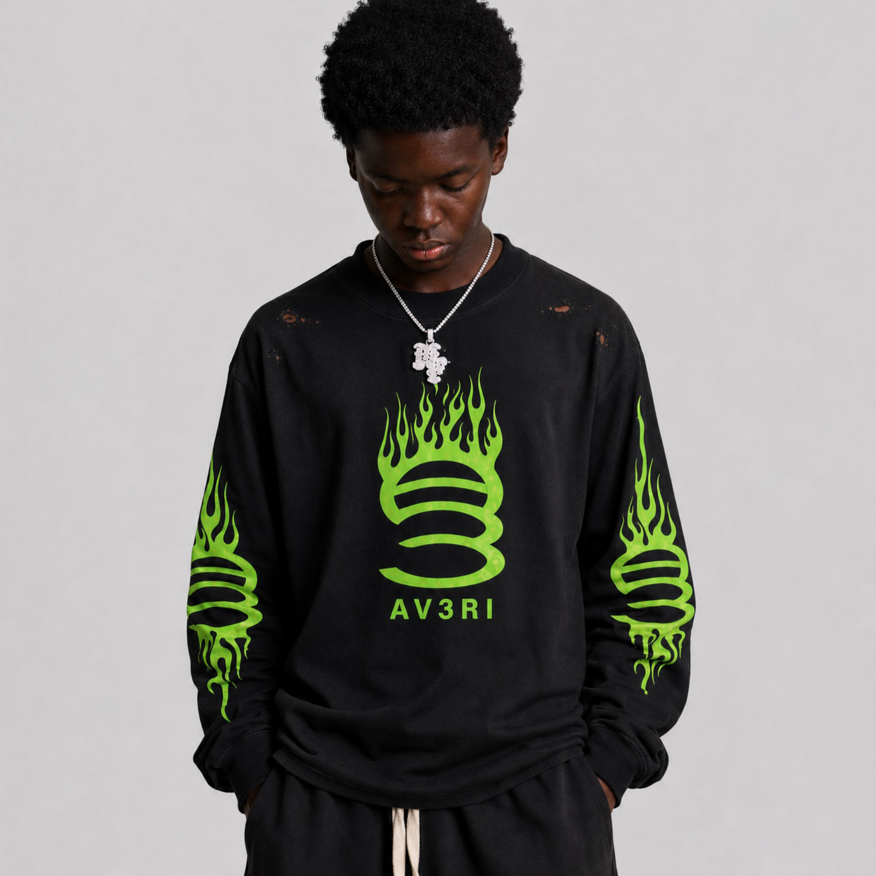 Puff Printing Hoodie