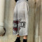 Custom  Clothing Manufacturers Distressed Embroidered Logo capri Pants.