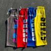 Custom Clothing Manufacturers Printed Rhinestone Straight-Leg Pants.