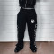 Custom  Clothing Manufacturers Appliquéd Raw Edge Terry Sweatpants