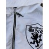 Custom Clothing Manufacturers Embroidered Badge Short Hooded Nylon Suit.
