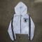 Custom  Clothing Manufacturers Embroidered Badge Short Hooded Nylon Suit.