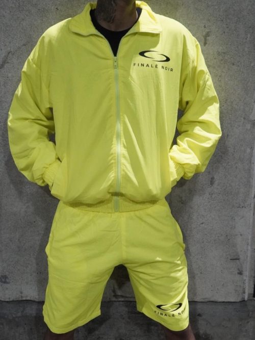 Custom Clothing Manufacturers Nylon Windproof Printed Tracksuit