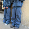 Custom Clothing Manufacturers Printed Distressed Hoodies