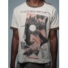 Custom Clothing Manufacturers Heavyweight Printed Acid Washed T-shirt