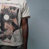 Custom Clothing Manufacturers Heavyweight Printed Acid Washed T-shirt