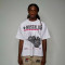 Custom Clothing Manufacturers Printed Distressed Frayed Edges T-shirt
