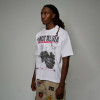 Custom Clothing Manufacturers Printed Distressed Frayed Edges T-shirt