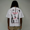 Custom Clothing Manufacturers Printed Distressed Frayed Edges T-shirt