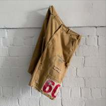 Custom Clothing Manufacturers Distressed And Ripped Canvas Work Pants