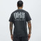 Custom Clothing Manufacturers Digital Printed Distressed Acid Washed T-shirt