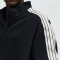 Custom Clothing Manufacturers Striped Half-Zip Fleece Jacket