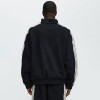 Custom Clothing Manufacturers Striped Half-Zip Fleece Jacket