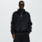 Custom Clothing Manufacturers Striped Half-Zip Fleece Jacket