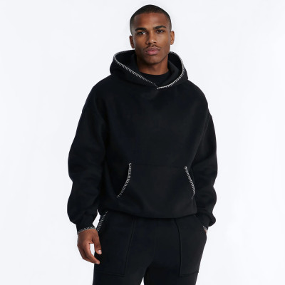 Custom Clothing Manufacturers Heavyweight Hand-Stitched Hoodies