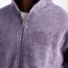 Custom Clothing Manufacturers Acid-Wash Rhinestone Embellished Hoodies