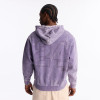 Custom Clothing Manufacturers Acid-Wash Rhinestone Embellished Hoodies