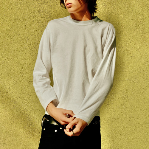 Custom Clothing Manufacturer Heavyweight Cotton Long-Sleeve T-Shirt