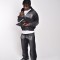 Custom Clothing Manufacturer Rhinestone Acid Wash Two-Piece Hoodie Set