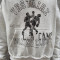 Custom Clothing Manufacturer Retro Distressed Printing Cropped hoodie