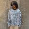 Custom Clothing Manufacturer Camouflage Printing Distressing Raw T-shirt