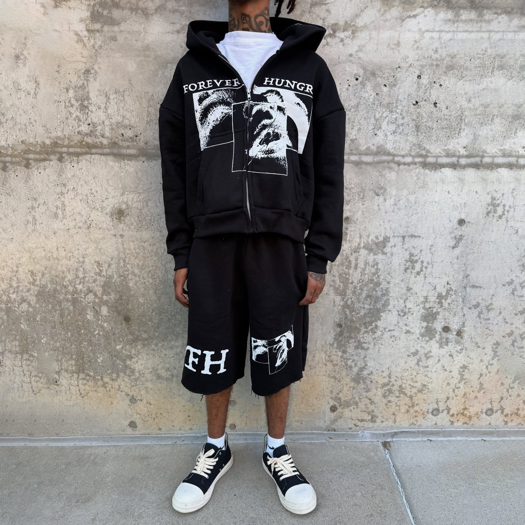 Puff Printing Hoodie