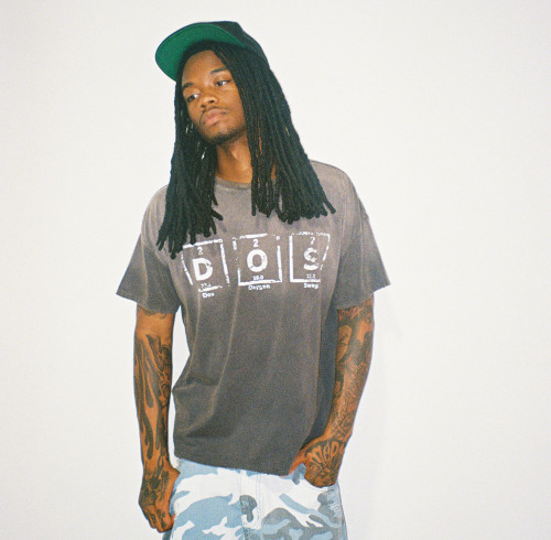 Custom Clothing Manufacturer Acid Wash Distressed Short-Sleeved T-Shirt