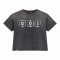 Custom Clothing Manufacturer Acid Wash Distressed Short-Sleeved T-Shirt