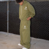 Custom Clothing Manufacturer Embroidered Nylon Windbreaker Two-Piece Set