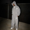 Custom Clothing Manufacturer Embroidered Nylon Windbreaker Two-Piece Set