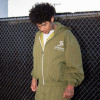 Custom Clothing Manufacturer Embroidered Nylon Windbreaker Two-Piece Set