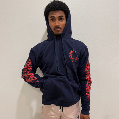 Custom Clothing Manufacturer Acid Wash Distressing Digital Printing Hoodies