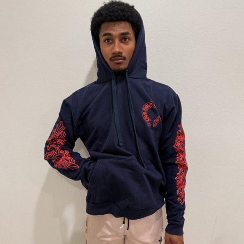 Custom Clothing Manufacturer Acid Wash Distressing Digital Printing Hoodies