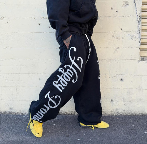 Custom Clothing Manufacturer Heavyweight Embroidered LOGO Joggers