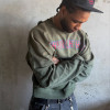 Custom Clothing Manufacturer Distressed Acid Wash Digital Printing Sweatshirt