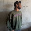 Custom Clothing Manufacturer Distressed Acid Wash Digital Printing Sweatshirt