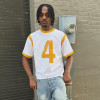 Custom Clothing Manufacturer Digitally Printed Vintage-Style Distressed T-shirt