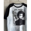 Custom Clothing Manufacturer Distressed Rhinestone Digital Print T-Shirt