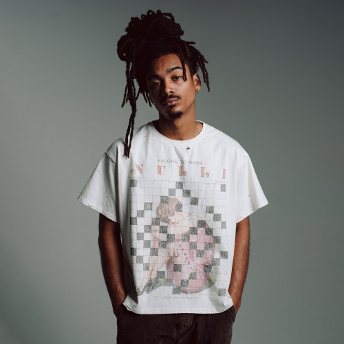 Custom Clothing Manufacturer Distressed Acid Wash Printed T-shirt